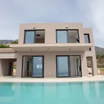 Sea Whisper With Private Pool & Panoramic Sea View * Plateies