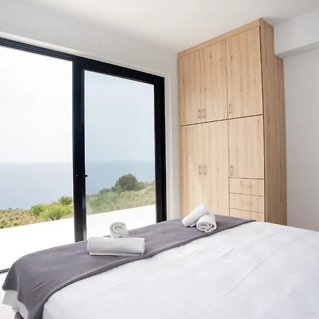Sea Whisper With Private Pool & Panoramic Sea View ヴィラ *
