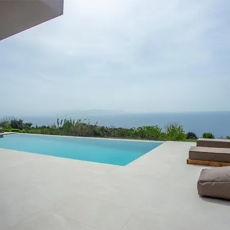 Sea Whisper With Private Pool & Panoramic Sea View Willa Plateies