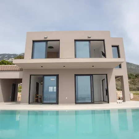 Sea Whisper With Private Pool & Panoramic Sea View * Plateies